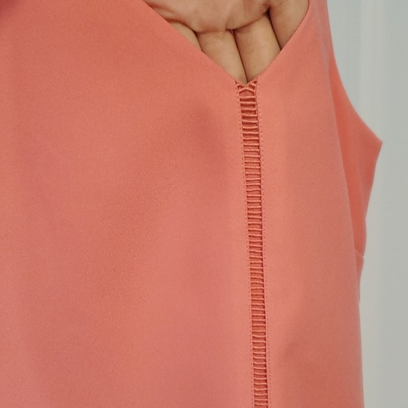 Banana Republic coral dress - size 8 - Picture 2 of 4